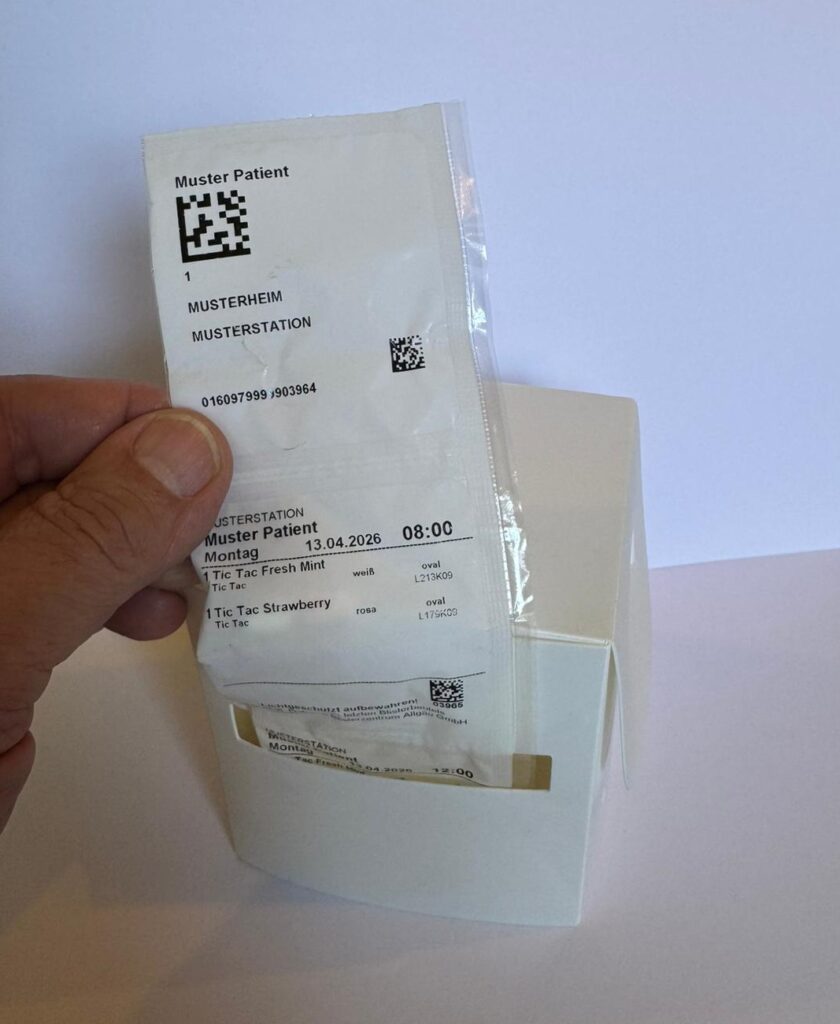 Blisterbox mit Blistertüte
