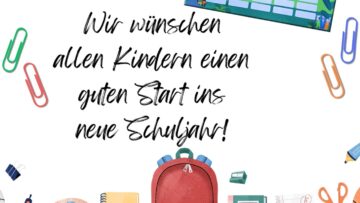 Zum Schulanfang: Stundenplan und Süßes