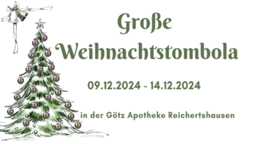 9.12. bis 14.12.: Weihnachts-Tombola!