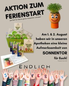 Endlich Ferien - Kresseei für Zuhause