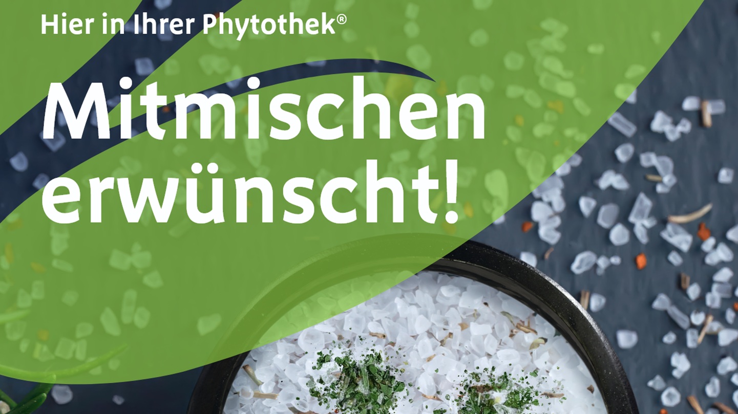 Kräutersalz: Mitmischen erwünscht! Ankündigung Kräutersalz-Aktion: Mitmischen erwünscht