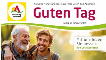 Gesund in den Herbst - aktuelle Angebote Titel des Angebotsflyers für den Monat Oktober