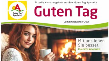 Flyer Titelseite Angebote November Götz Apotheke