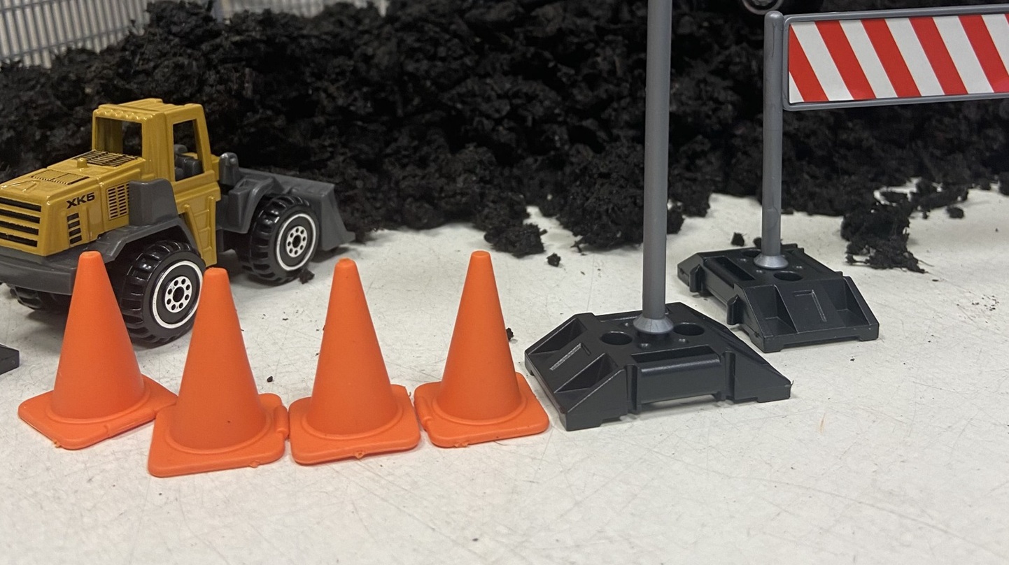 Baustelle für das Wichtelhaus