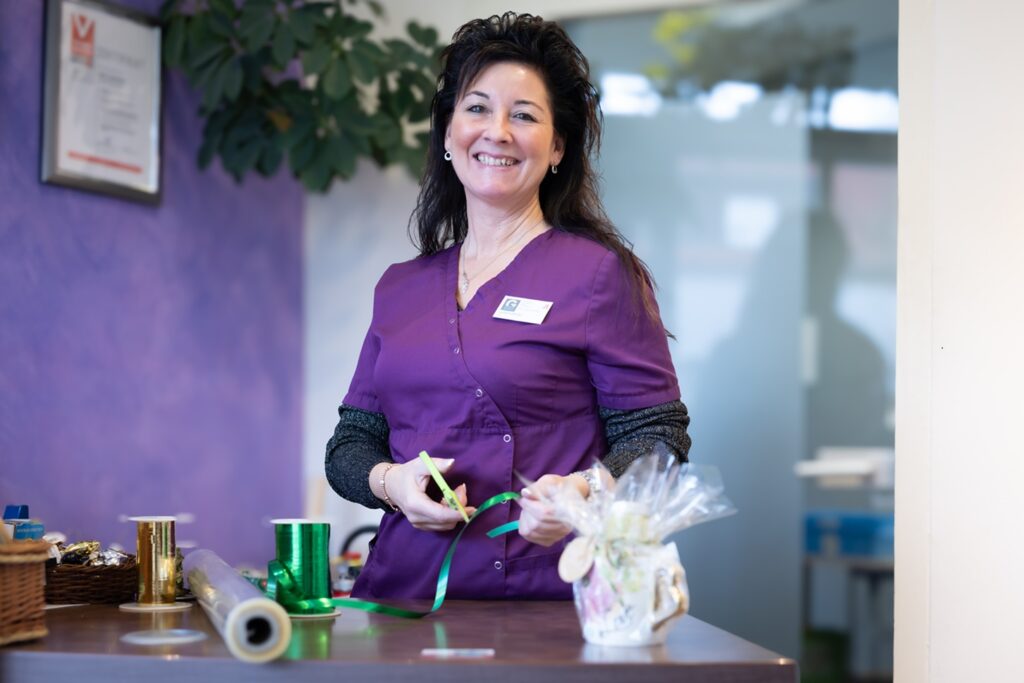 Einpackservice der Götz Apotheke