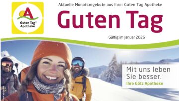 Angebotsflyer der Götz Apotheken für Januar