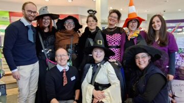 Petershauser Faschingshexen besuchen die Apotheke