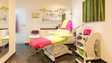 Kosmetikkabine in der Kosmetik an der Götz Apotheke