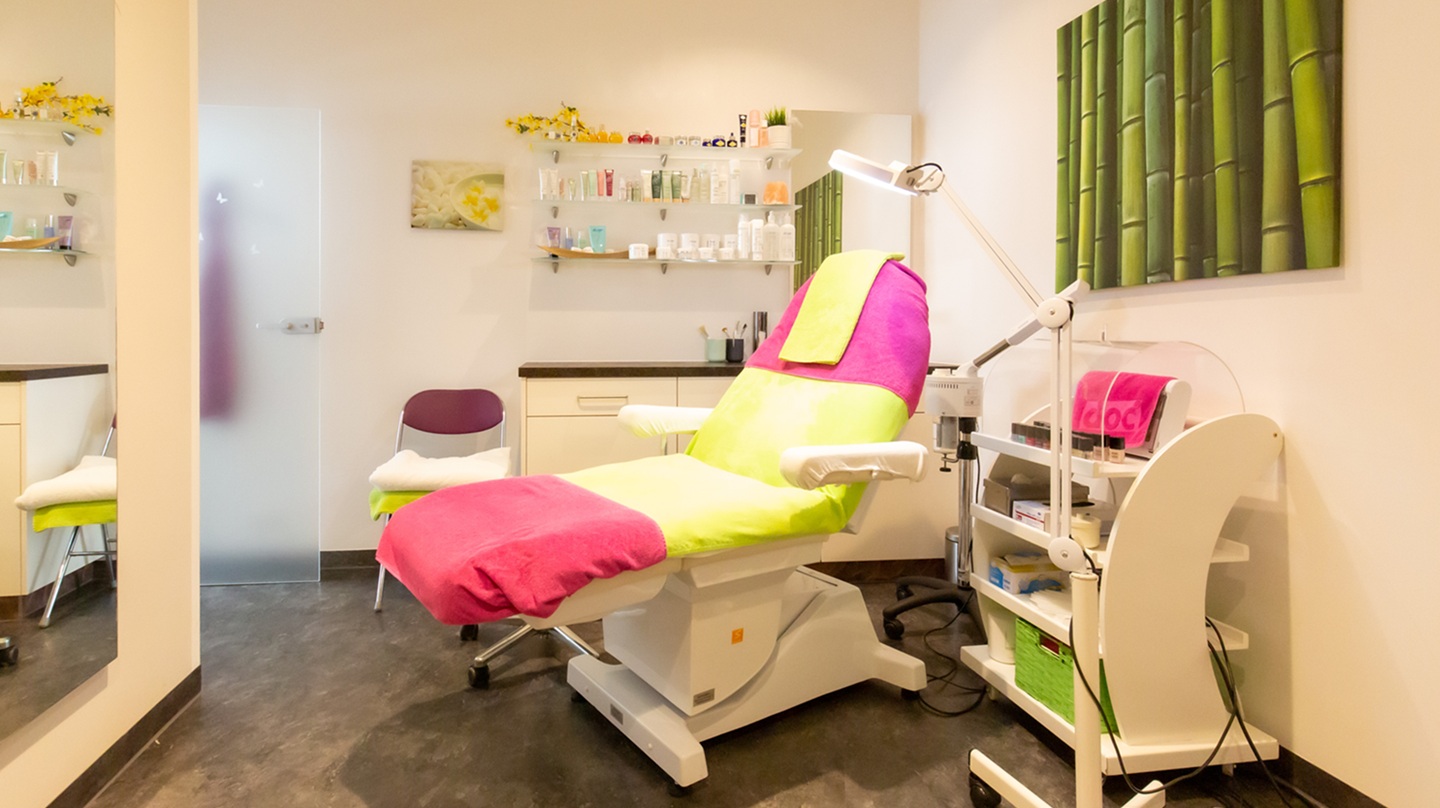 Kosmetikkabine in der Kosmetik an der Götz Apotheke