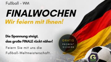 Ankündigung der Probenaktion für die Fußball WM 2026