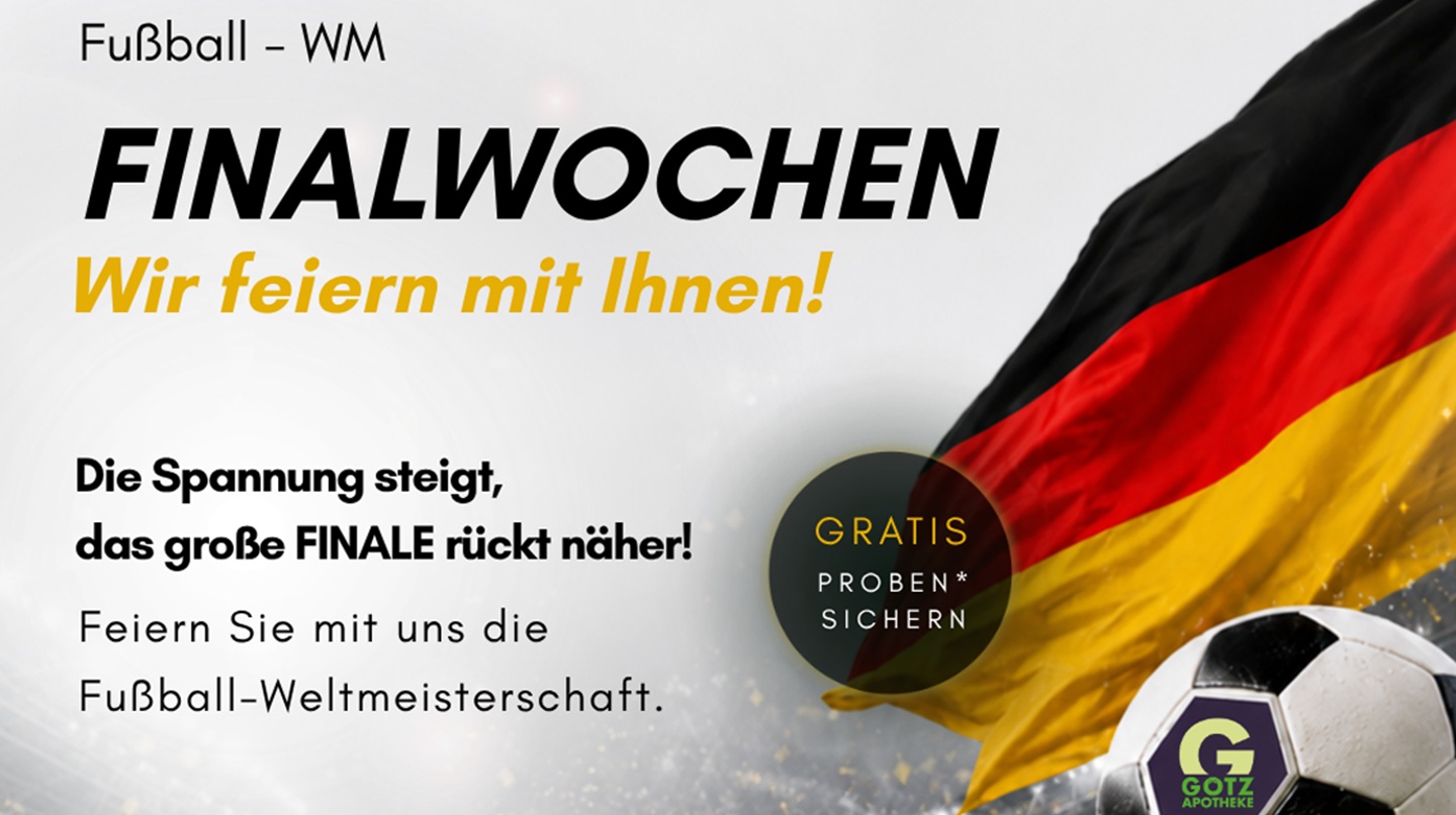 Ankündigung der Probenaktion für die Fußball WM 2026