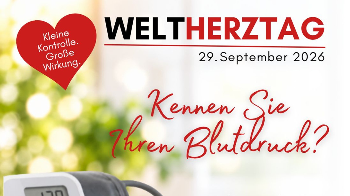 Hinweis auf Blutdruckmessen gratis am 29.9. in der Götz Apotheke Petershausen